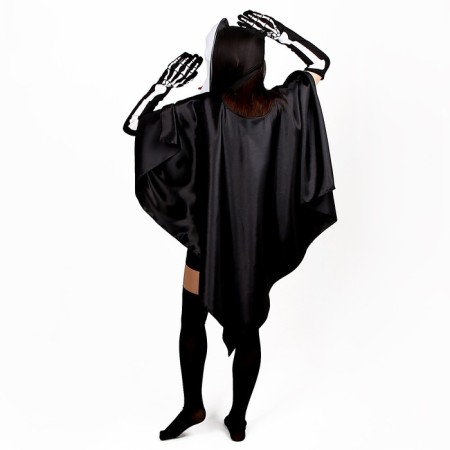 Carnival set for Halloween "Death", adult, black color-5