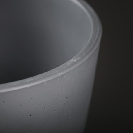 Flower pot "Louvre" green cone No. 3, 2.2l-1
