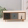 Casket wood 3 boxes "chest of drawers. Different textures" 11x18x12 cm