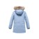 Winter park for a girl, height 128 cm, blue color