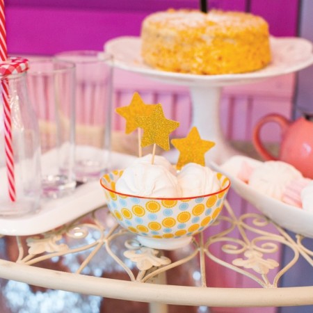 Skewers "Star", set 12 pcs., Golden color-5