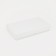 Women's wallet on the button, white color