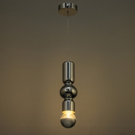 Bayerlux lamp "Scandy" LED 6W 4000k chrome 8x8x36-205cm-2