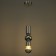 Bayerlux lamp "Scandy" LED 6W 4000k chrome 8x8x36-205cm