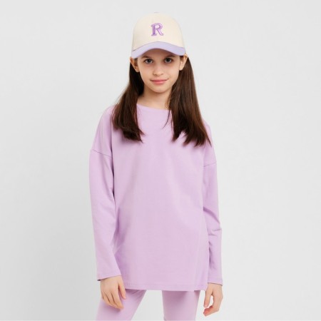 Longsliv children's minku lavender color, height 158 ​​cm