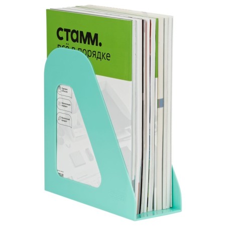Paper tray Vertical Istanm "Favorite", mint, width 90 mm-4