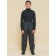 Pants for boys, height 134 cm, black color