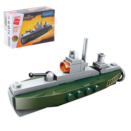 Constructor military "Technique", 38-62 parts, mix, 8 species-6