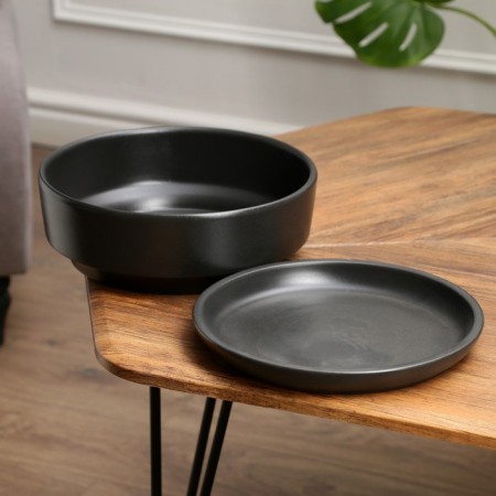 Pot of the Bonsian "OGMA" Black, 3 l-1