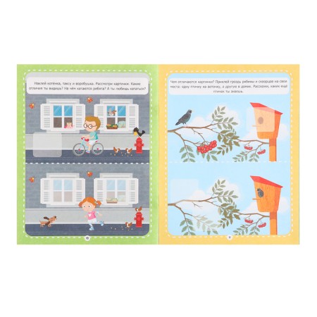 Workbooks with stickers "Find differences"-5