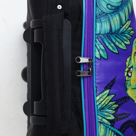 Baby suitcase 32 l (s), lightning department, black/blue color-5