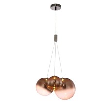 Светильник подвесной Crystal Lux, Elche 0480/303, G9, 3х40 Вт, 40х45х45 см, цвет чёрный