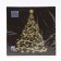 New Year's napkins Paper Home Classic "Magic spruce on black", 3 layers, 33x33 cm, 20 pcs