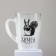 New Year! New Year's glass mug with a gradient "Squirrel!", 300 ml
