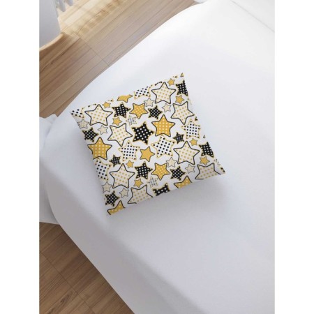 Decorative pillowcase "Fashionable stars", on a zipper, size 45x45 cm-1