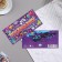 Money envelope "Congratulations!" Sneakers, purple background, 16.8x8.3 cm