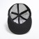 Women's cap with a straight visor "cool", black color, mesh, rr 56, with beads