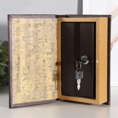 Safe wood book Nefertiti 21*13*5 cm-1