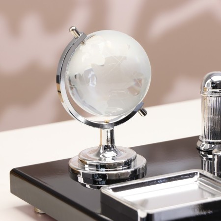 Set of desktop stationery 6B1 with a clock-3