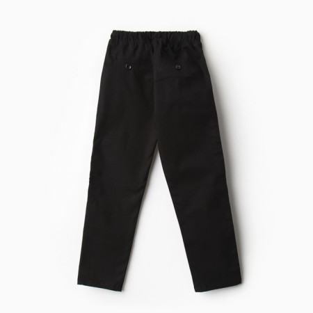Jeans for a boy, black color, height 116 cm-3