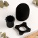 A set of accessories for the Music Life microphone: wind protection, rings, black, d-3 cm