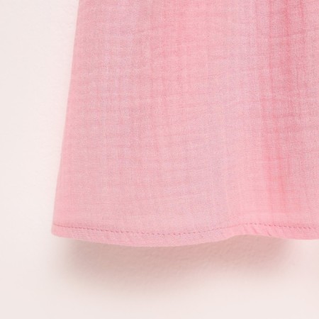 Baby dress with ruffles KAFTAN "Muslin", p. 34 (122-128 cm) pink-10