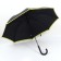 Umbrella - a semiautomatic “Kant” cane, Eponge, 8 spokes, r = 51 cm, black/yellow color