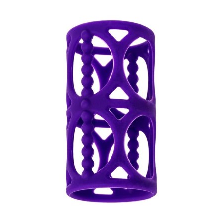 Toyfa A-Toys penis, silicone, purple color, 7.5 cm-1