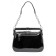 Bag Cross-Body Women's, genuine leather, Ludor black, 25x8x20 cm