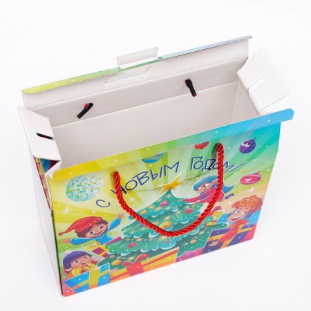 Gift box New Year's fiesta meter 23 x 10 x 22 cm-3