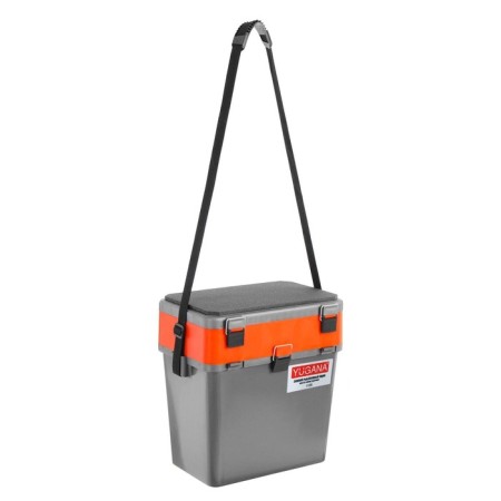 Winter Yugana Box two-section, gray-orange color-7