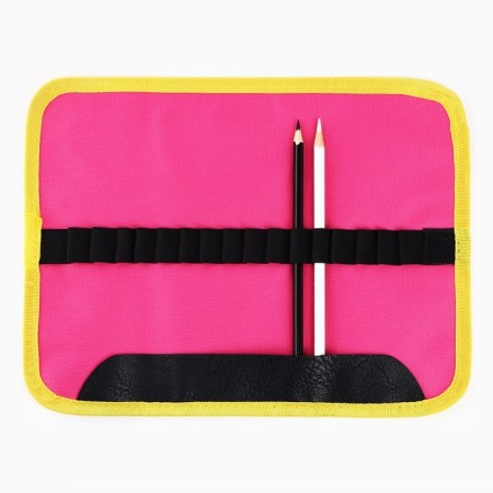 Penal for brushes and pencils Textiles, 16 objects "Paint"-1