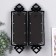 Climber Plastic, glass for 1 candle "Mirror light" Nr 2 pcs D-4 cm silver 8x11.5x37 cm 90688