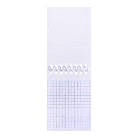 Notepad A7, 40 sheets on the crest "Eyes, ears, nose", covered cardboard cover, OFSET BOLOK 65g/m2-3