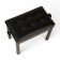 Music Life Piano Bange Sit 55 x 34, height 48-58 cm, black