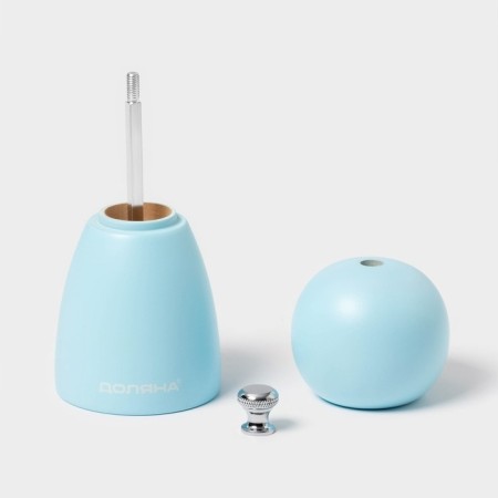 Mill for spices of the Dolyan "Cloud", 13.2 cm, blue color-3