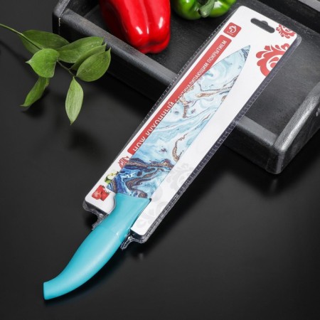 Kitchen knife with an anti -wagoning coating of the “epoxide” shares, a chef, a blade 20 cm-3