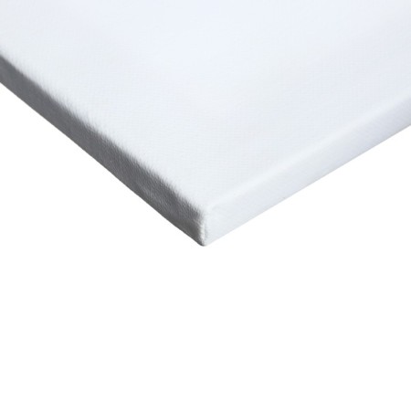 Canvas on a subframe of 1.6x60x60 cm, cotton 100%, acrylic soil, medium -grained, 380g/m²-1