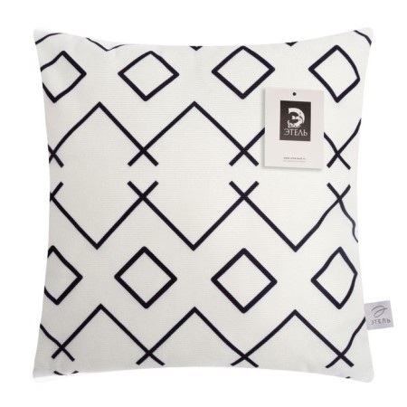 Pillowcase decorative Ethek "Ethics" 40x40 cm, velor-4