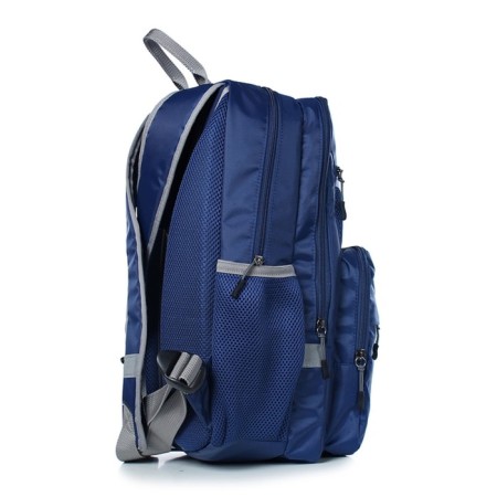 School backpack, synthetic fabric, 265x395x120 cm, blue T.-3