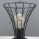 Board Lamp "Chilly" E27 40W Black 18x18x19cm Risalux