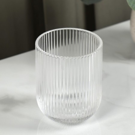 Glass glass Magistro "Faces", 260 ml, 7.5 × 9.5 cm-1