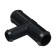 T-shaped tee, for a hose 1 "(25 mm)-3/4" (19 mm)-1 "(25 mm), plastic