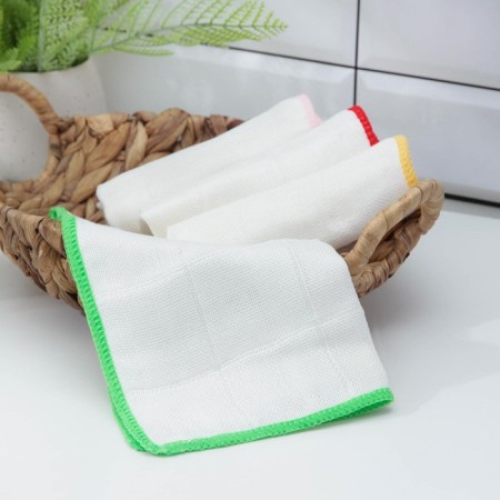 Microfiber napkin made of bamboo Dolyan "Lux", color mix-1