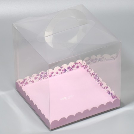 Confectionery box, chest, packaging, “with love for you”, 20 x 20 x 20 cm-4