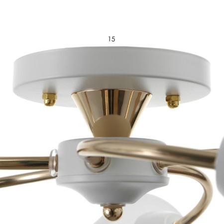 Estel chandelier 5he27 40W white-gold 60x60x23 cm Bayerlux-4