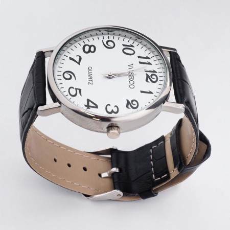 Men's wristwaters "Kobache", d-3.5 cm, chrome-1