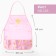 Set of children for creativity Ethel "Assistant" apron 49 x 39 cm and sleeves