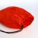 A bag for shoes on a lace, "ZFTS", a reflective strip, red color