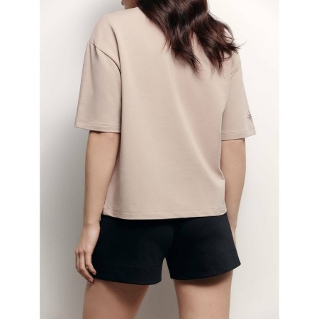 Women's T -shirt CONTE ELEGANT, XS size, Beige color-1